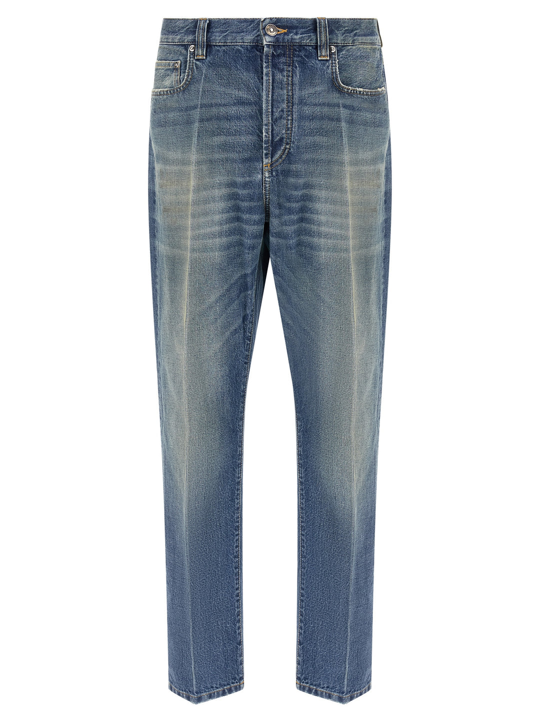 Versace Distressed Jeans - Blu | 918b1ff4f7b669f4175ca38ae56df5e632849392