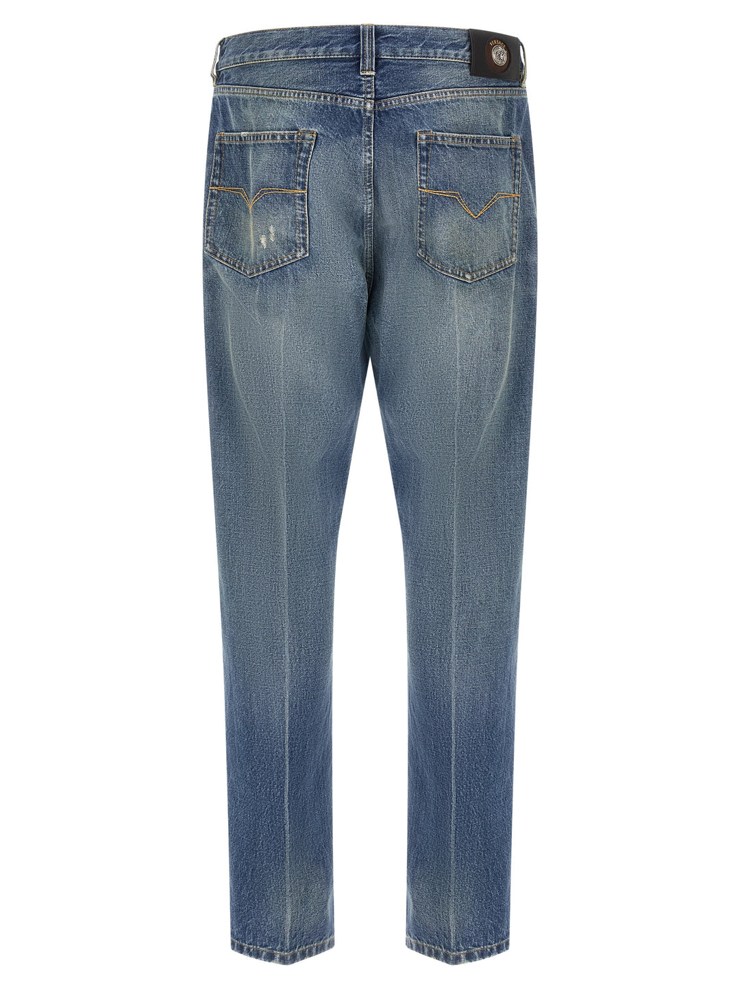 Versace Distressed Jeans - Blu | c09bfd474bf8e027122caa9c938dea297ccf2848