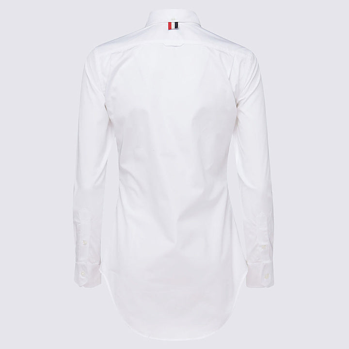 Thom Browne Shirts - Bianco | e4b30f460fc532042a53fd2917dcb24b48436008