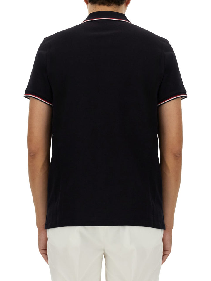 Moncler Polo - Blu | Wanan Luxury