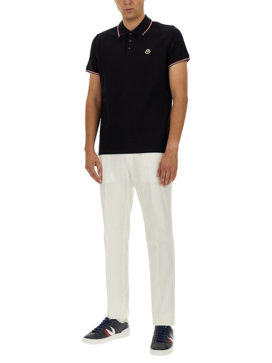 Moncler Polo - Blu | Wanan Luxury