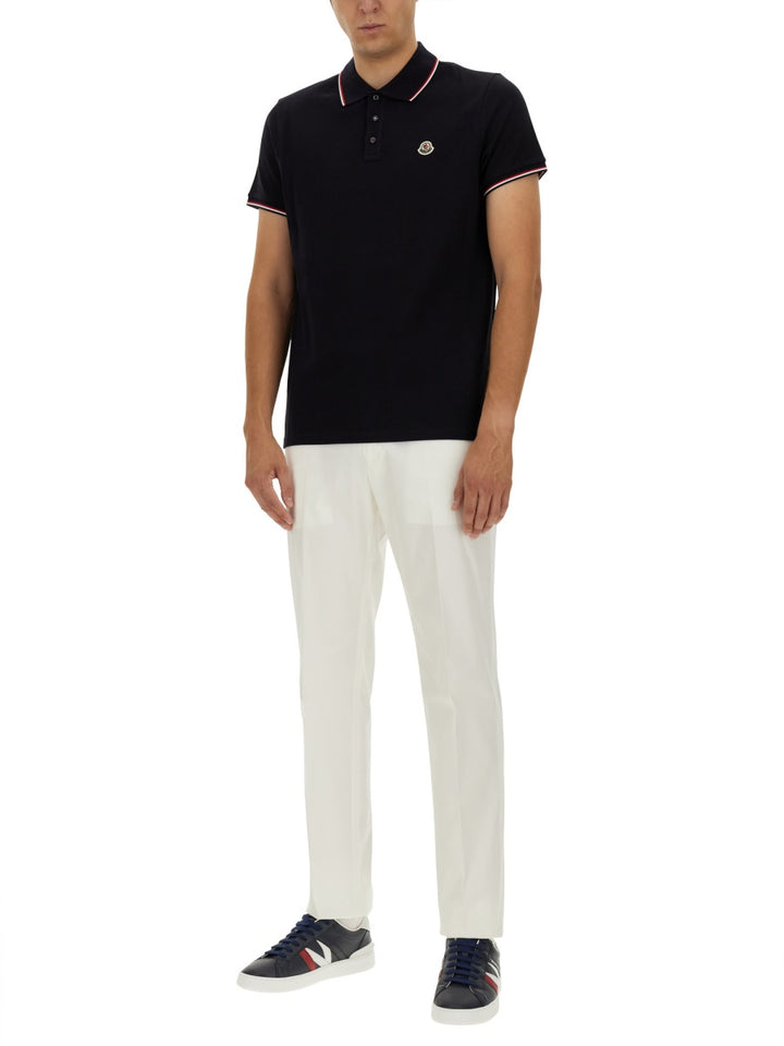 Moncler Polo - Blu | Wanan Luxury