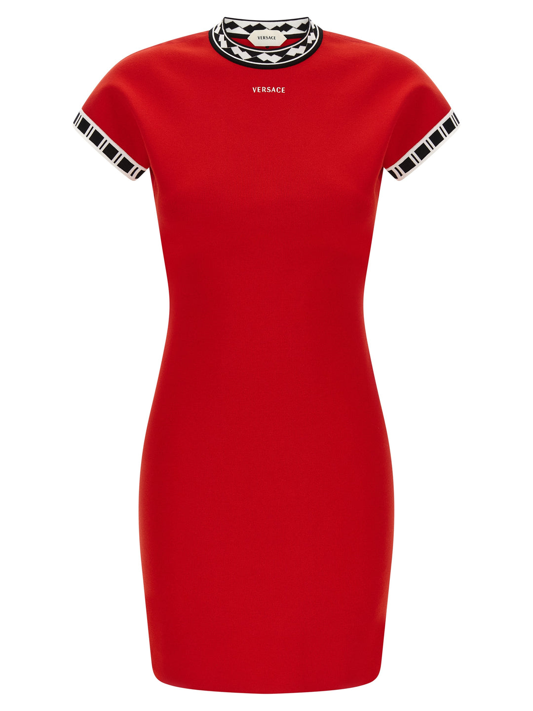 Versace Versace Logo Abiti - Rosso | f6caefa6773641e4c05eab79fb27479c40c62ace