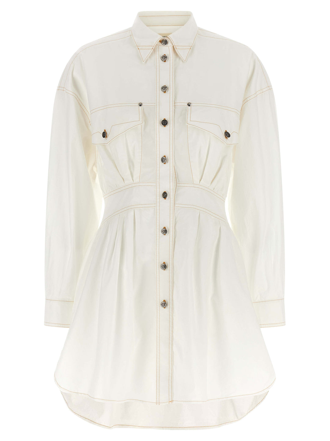 Versace Medusa Abiti - Bianco | bc8c2e9f81330d0ccd3647582f5cf8c20ae0c4c6