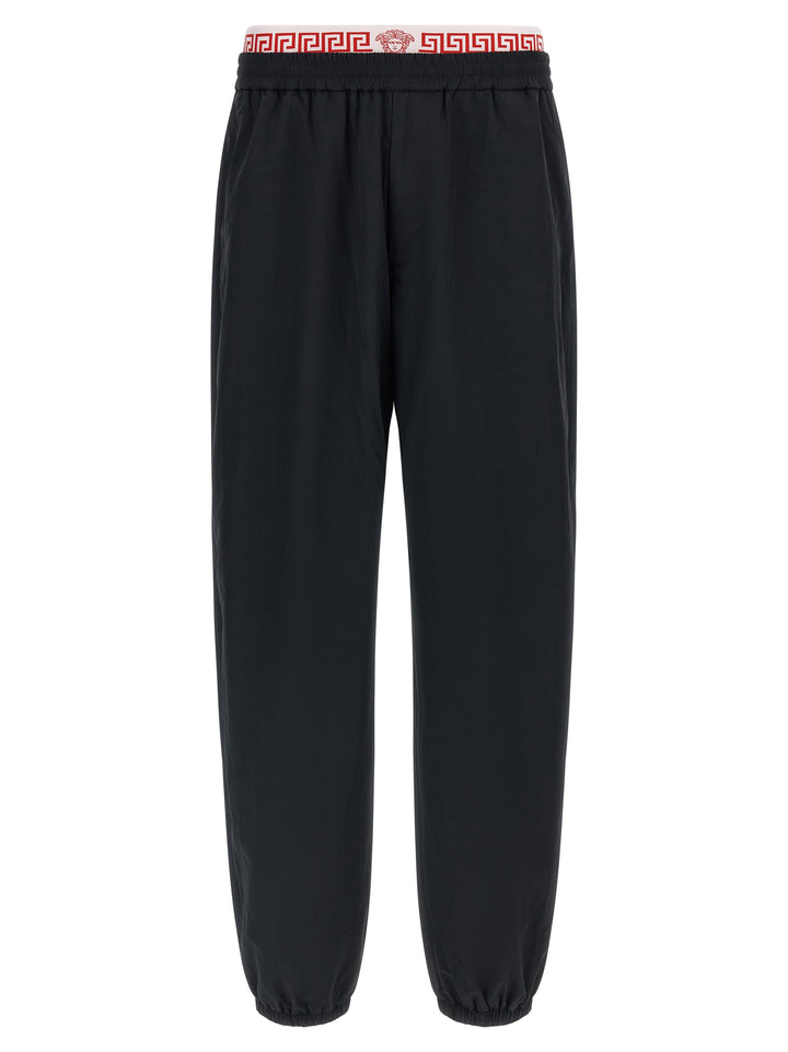 Versace Greca Pantaloni - Nero | b01fd3b990c9834298767097eb72927c5abd7640