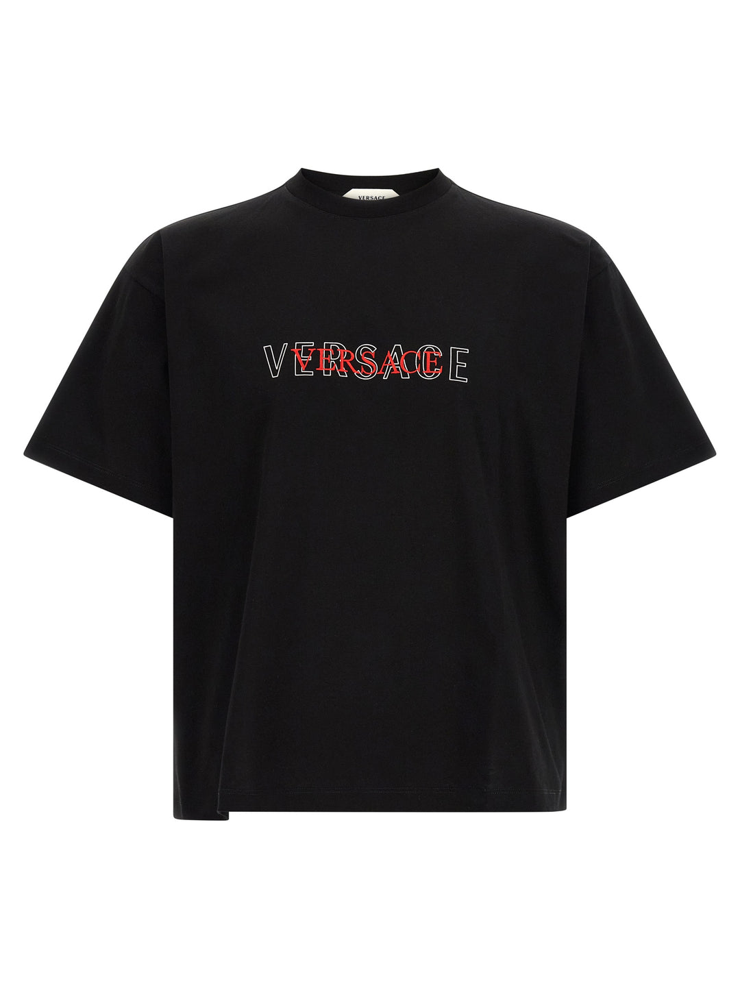 Versace Versace Logo T shirt - Nero | d2a19e82ff9db386b9e21c8d4d3eea65ac8ef673