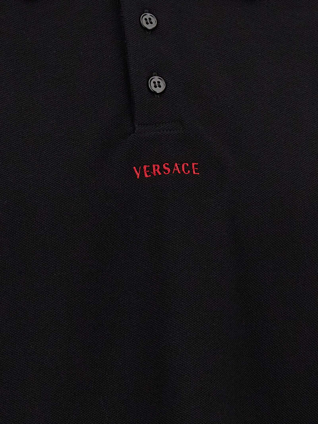 Versace Greca Polo - Nero | a6b15cc93a86523bff30458de025691ba1ec87b3