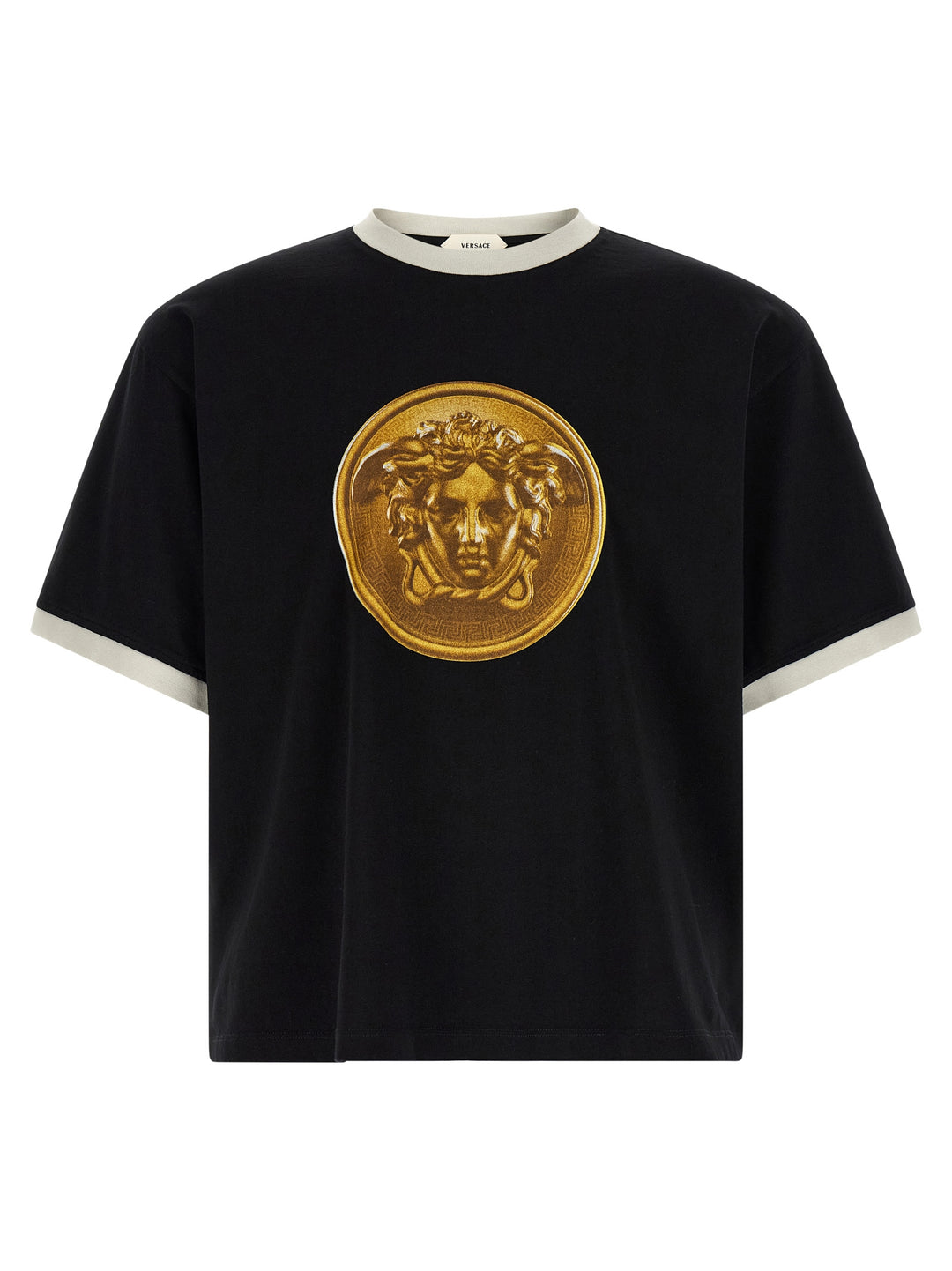 Versace Medusa Coin T shirt - Nero | 2ee41fdae7cc019a4aaabcad7c12bd80b1ecda46