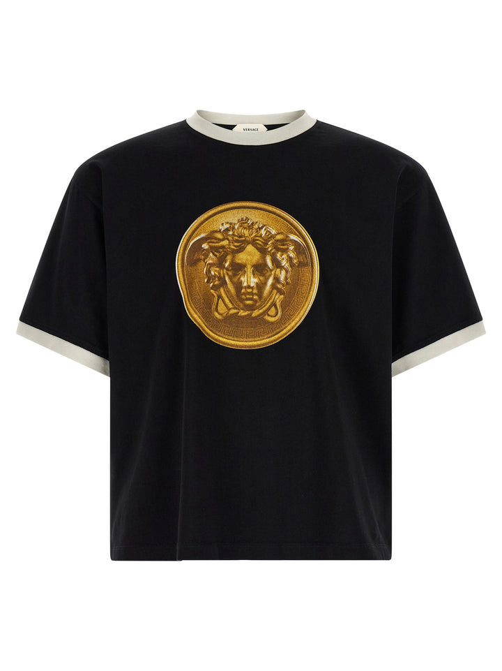 Versace Medusa Coin T shirt - Nero | 2ee41fdae7cc019a4aaabcad7c12bd80b1ecda46