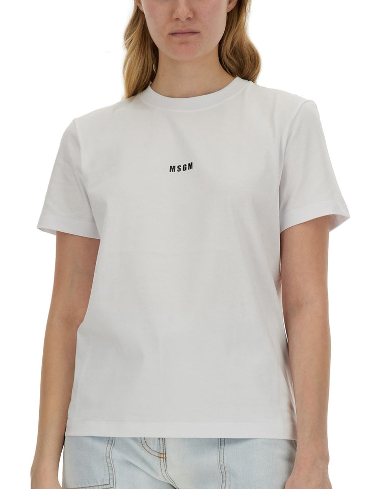MSGM T shirt - Bianco | Wanan Luxury