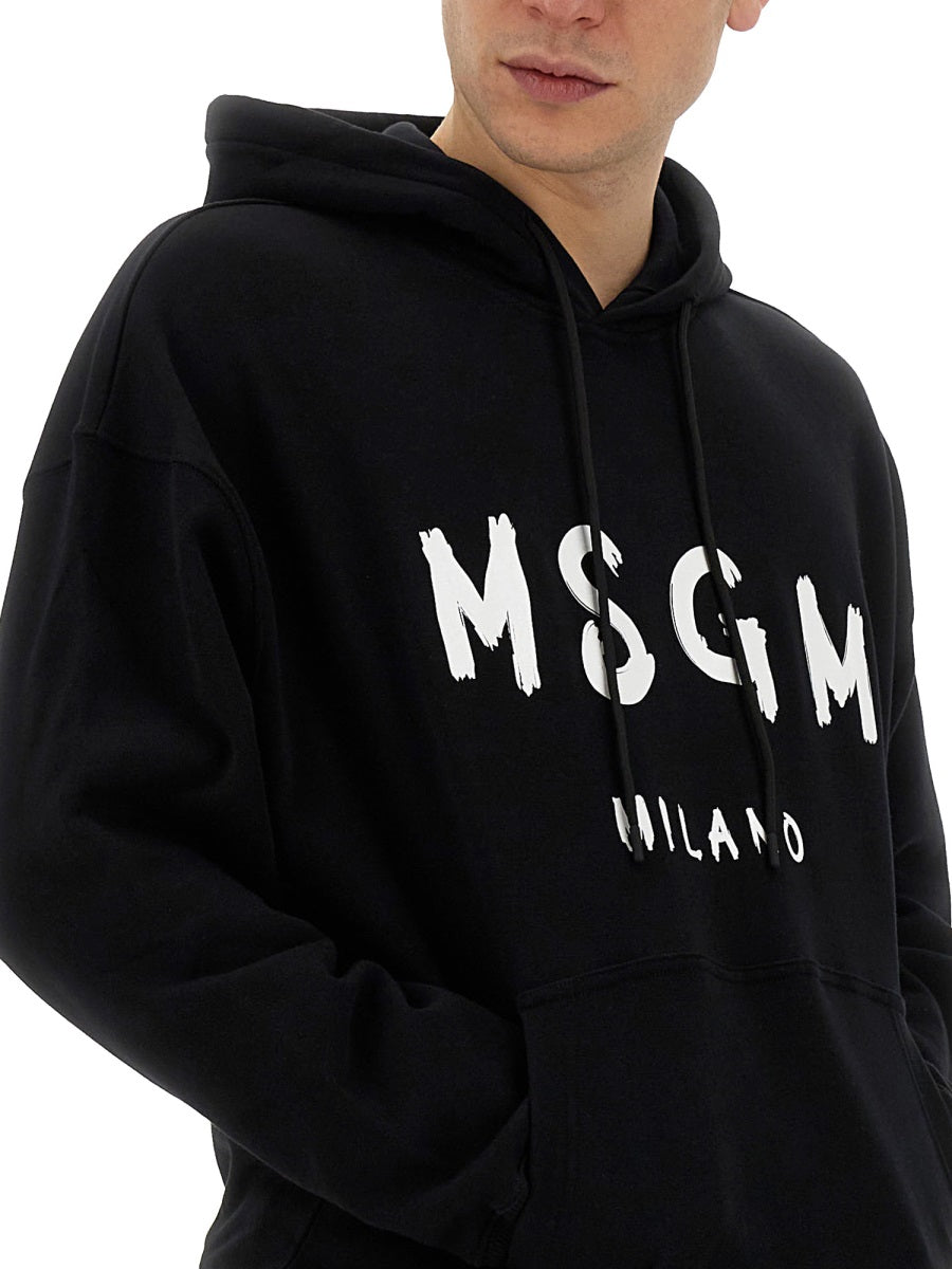 MSGM Felpe - Nero | Wanan Luxury
