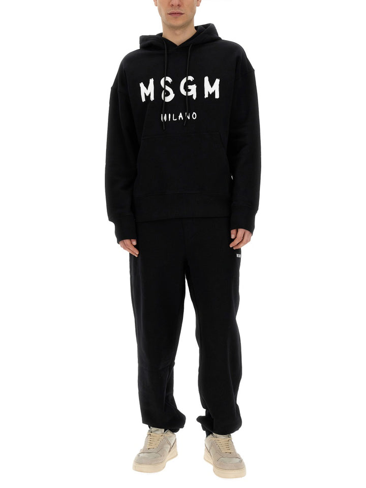MSGM Felpe - Nero | Wanan Luxury