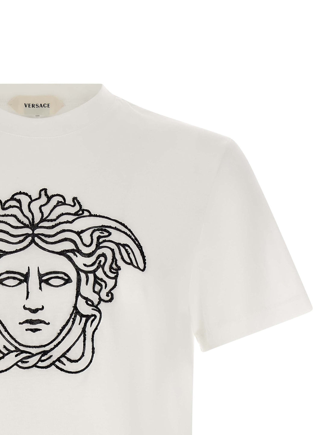 Versace Medusa T shirt - Bianco/Nero | ba923ac96ea253be7cf5b9b1394d18379ea4cede