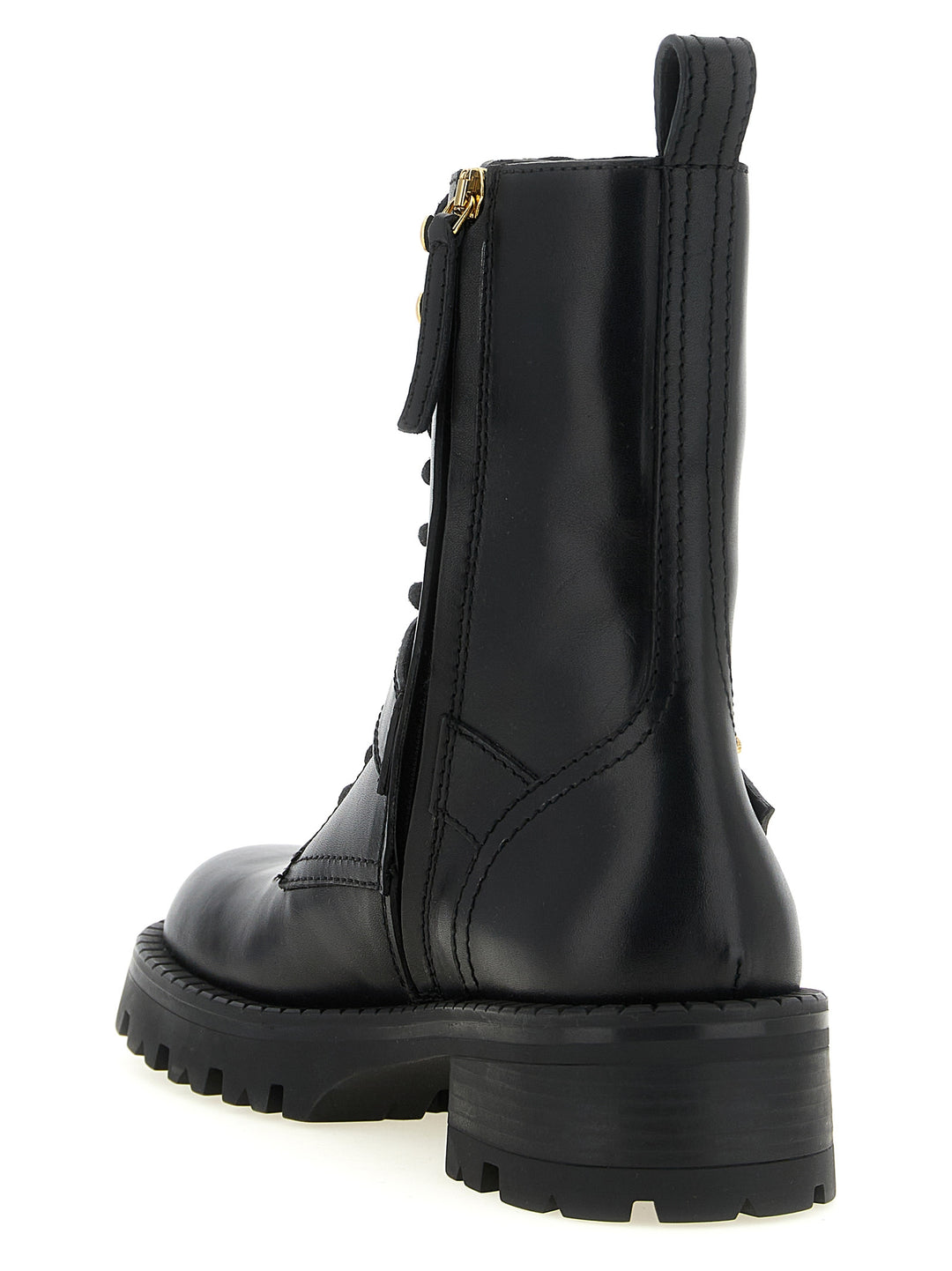 Versace Ankle Boots With Buckle Stivali e Stivaletti - Nero | dd0f79bb7435472da30d4344971a47b9ca7fb7d7