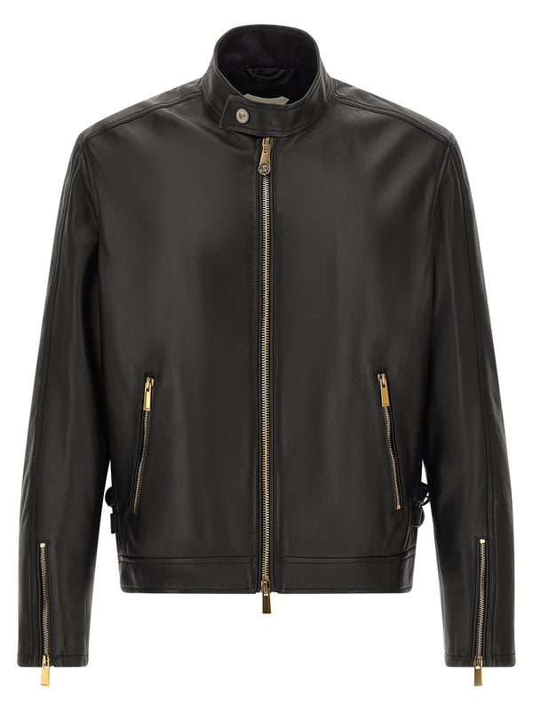 Biker Jacket Puffer Jackets Nero