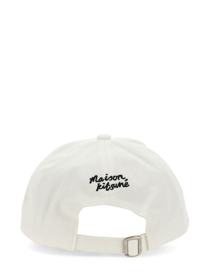 Maison Kitsuné Cappelli - Bianco | Wanan Luxury