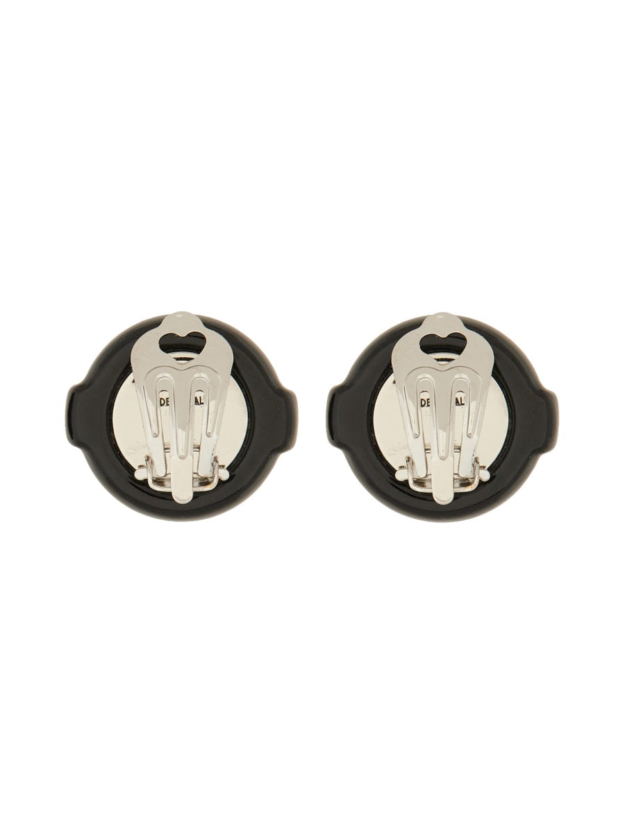 Fiorucci Orecchini - Nero | Wanan Luxury