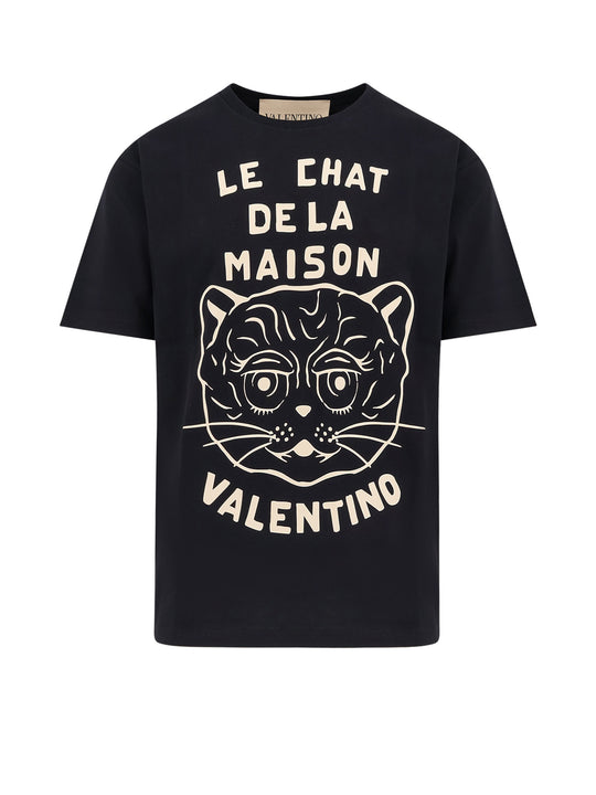 Le Chat De La Maison Cotton T-Shirt