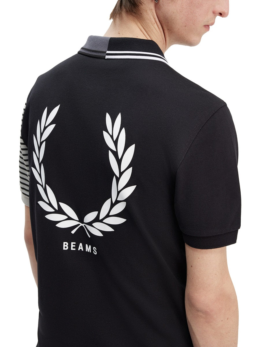 Fred Perry x Beams Polo - Nero | Wanan Luxury