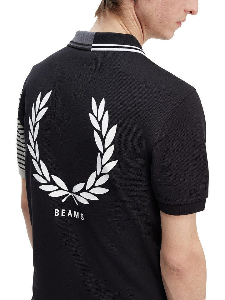 Fred Perry x Beams Polo - Nero | Wanan Luxury