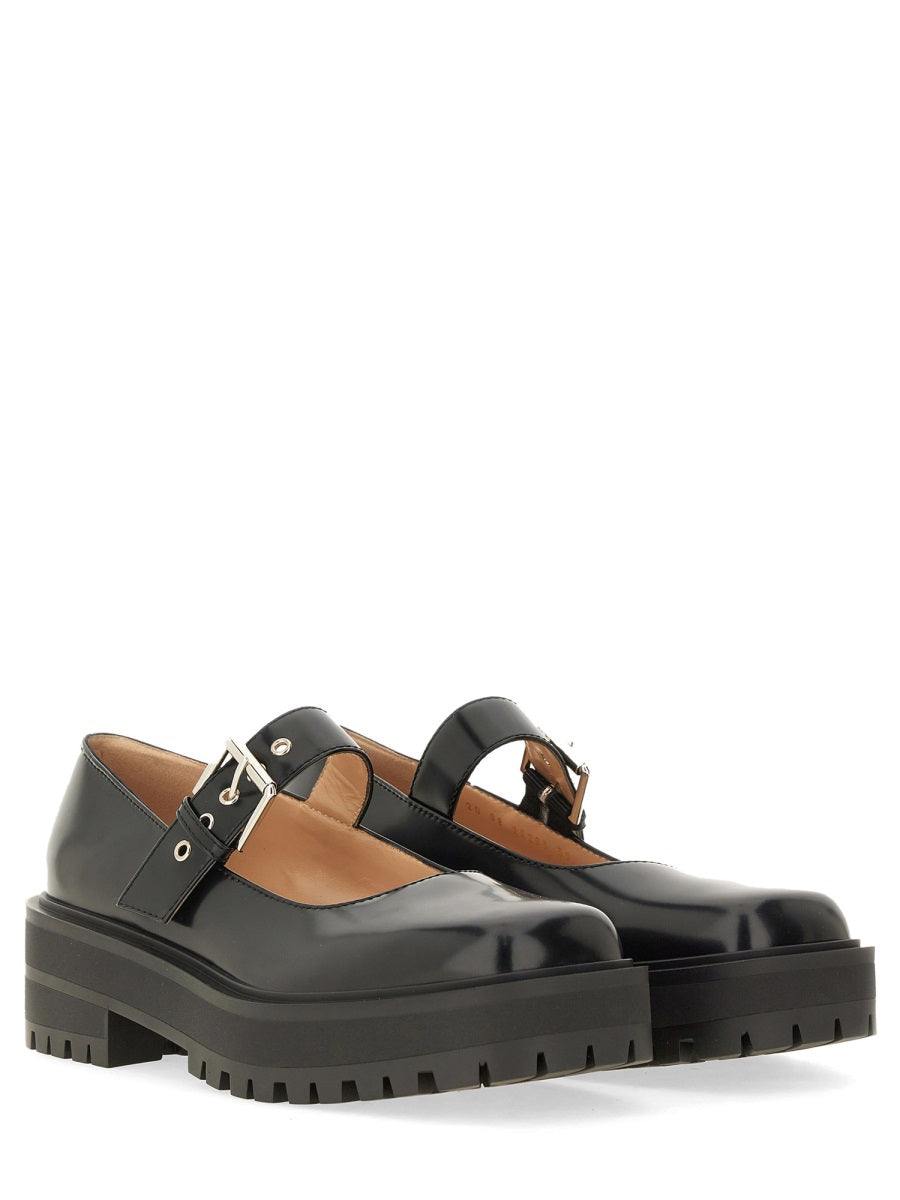 Gianvito Rossi Scarpe Basse - Nero | Wanan Luxury