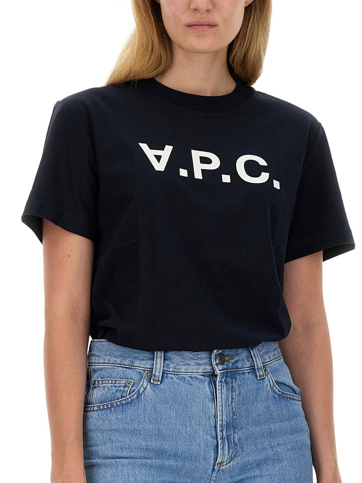 A.P.C. T shirt - Blu | Wanan Luxury
