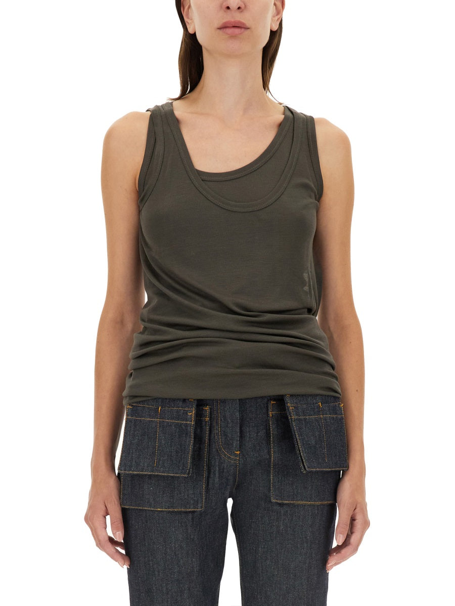 Helmut Lang Top - Grigio | Wanan Luxury