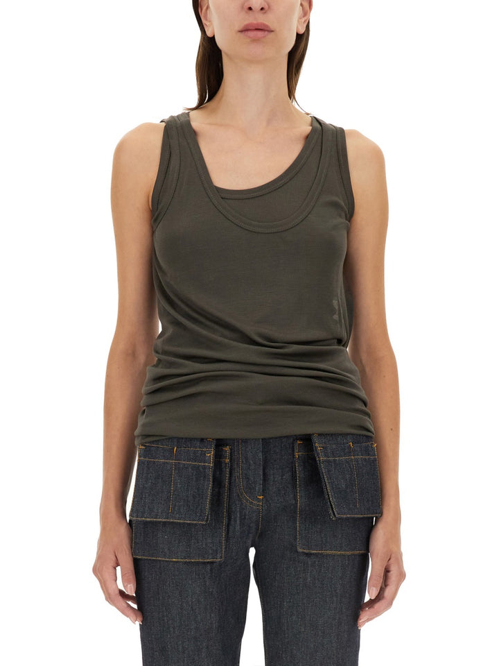 Helmut Lang Top - Grigio | Wanan Luxury