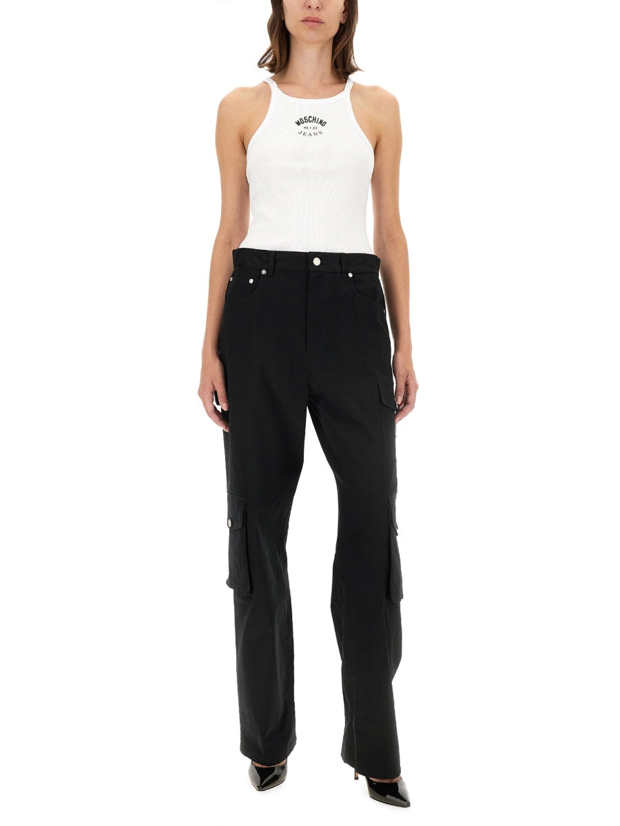 Moschino Jeans Pantaloni - Black | e8de22f966acf32c69db9ce49c0a23fc9c646788