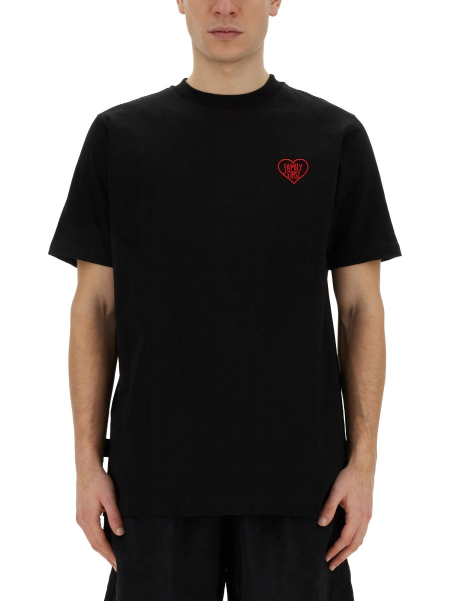 Family First T shirt - Nero | Wanan Luxury
