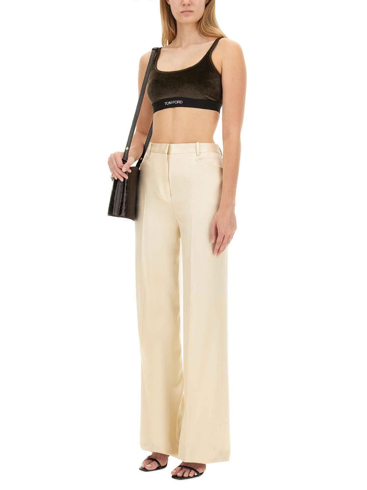 Tom Ford Pantaloni - Bianco | Wanan Luxury