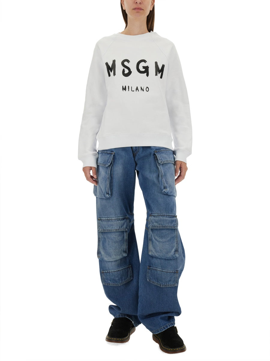 MSGM Felpe - Bianco | Wanan Luxury