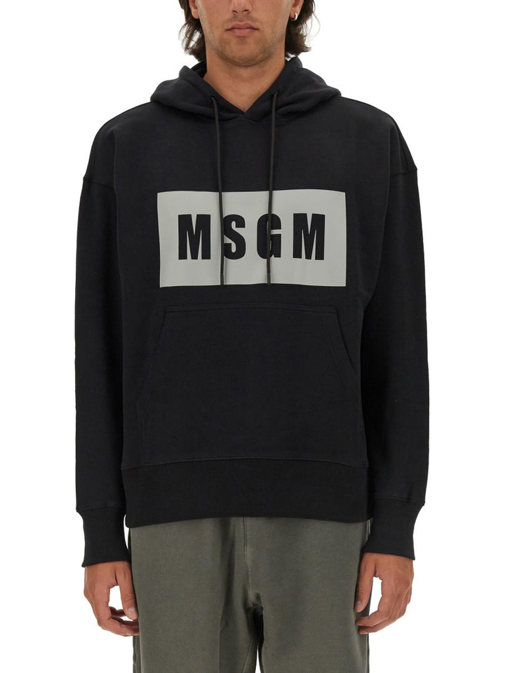 MSGM Felpe - Nero | Wanan Luxury