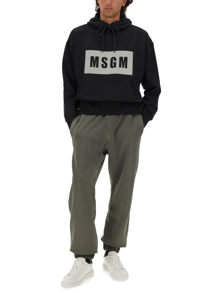MSGM Felpe - Nero | Wanan Luxury