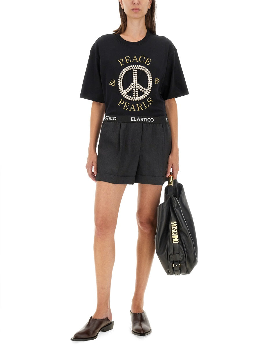 Moschino Shorts - Grey | f06ca71aec9513879f53d8baf03ee9aa4097a595