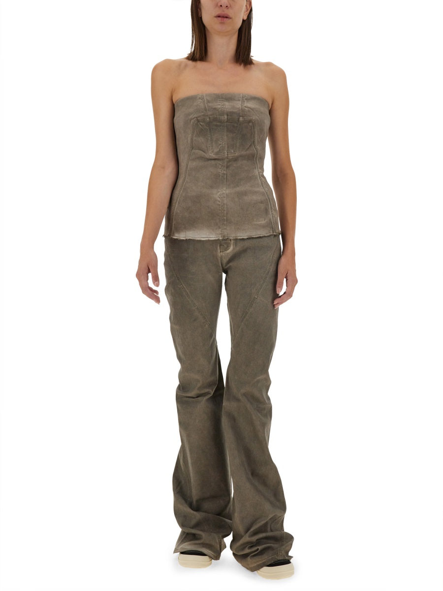 Rick Owens x Drkshdw Jeans - Beige | Wanan Luxury