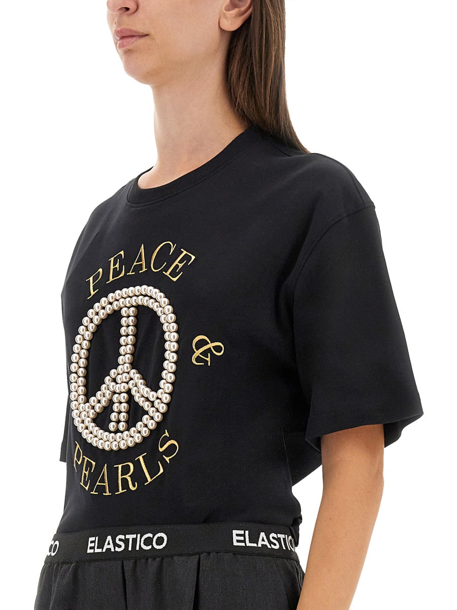 Moschino T shirt - Nero | Wanan Luxury