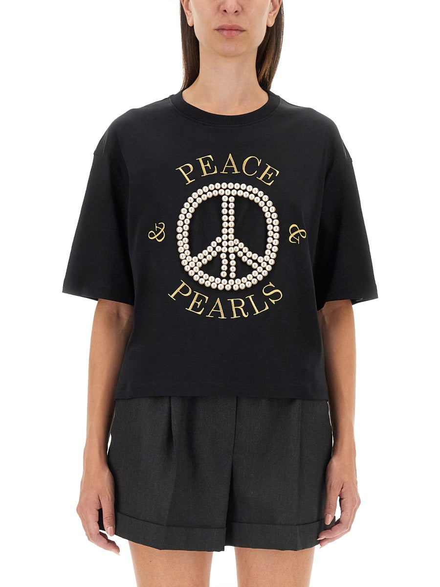 Moschino T shirt - Nero | Wanan Luxury