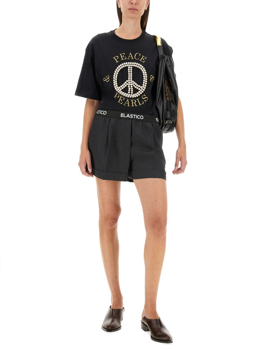Moschino T shirt - Nero | Wanan Luxury