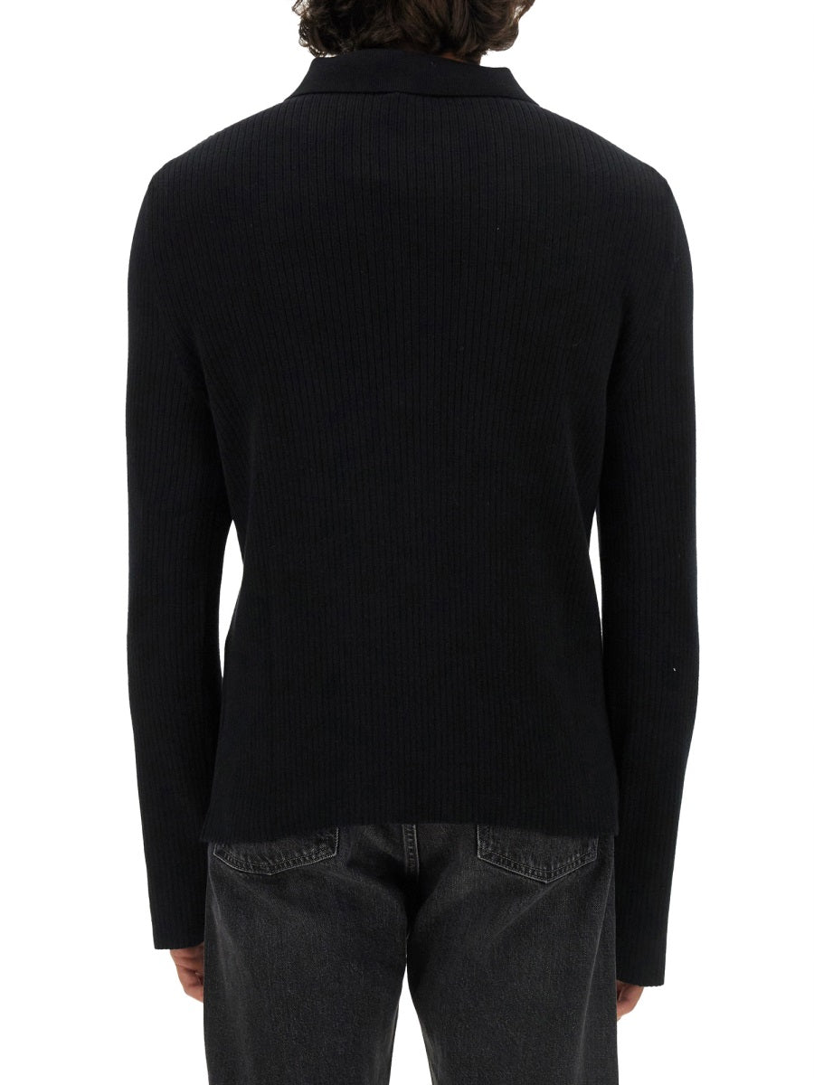 Courrèges Polo - Nero | Wanan Luxury