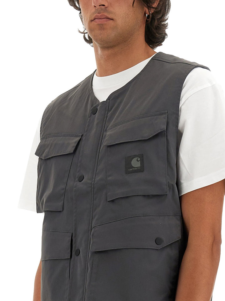 Carhartt Wip Gilet - Grigio | Wanan Luxury