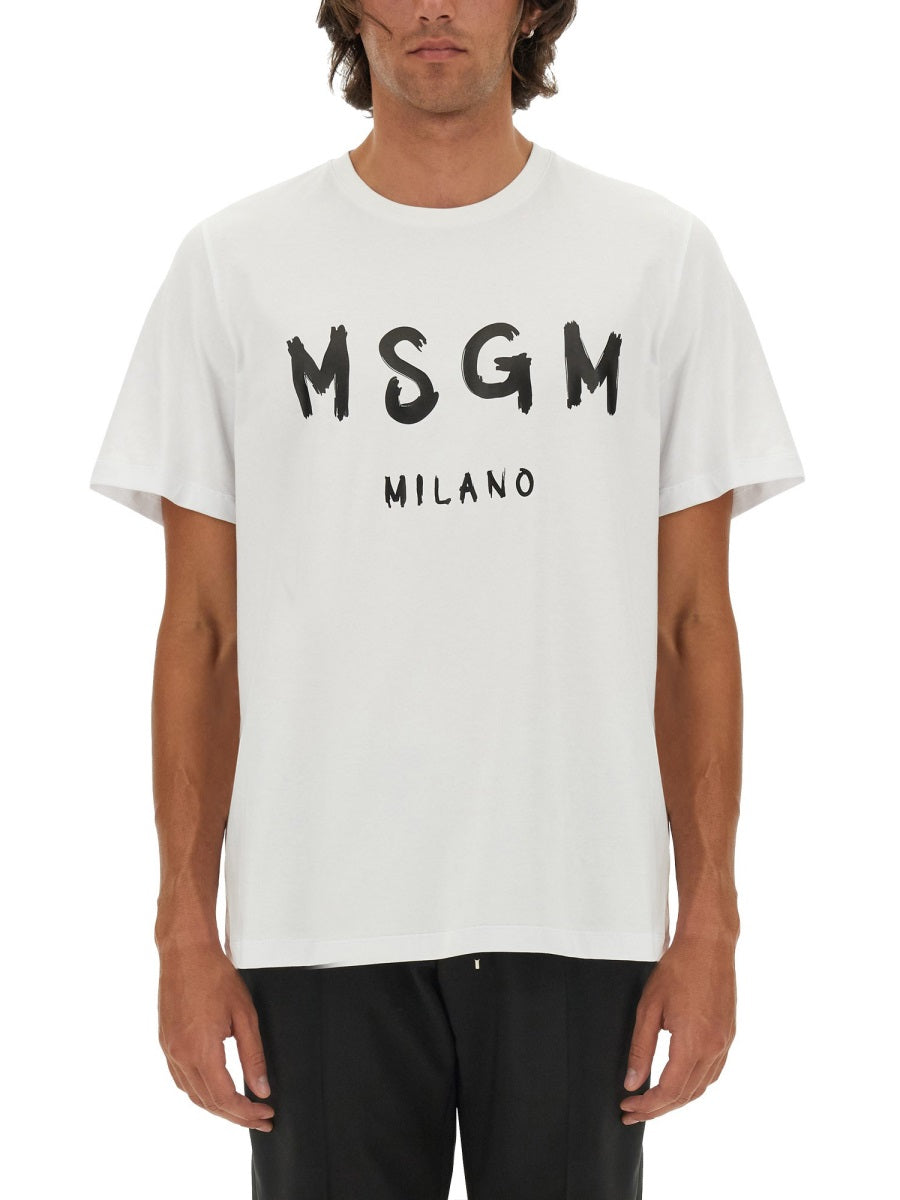 MSGM T shirt - Bianco | Wanan Luxury