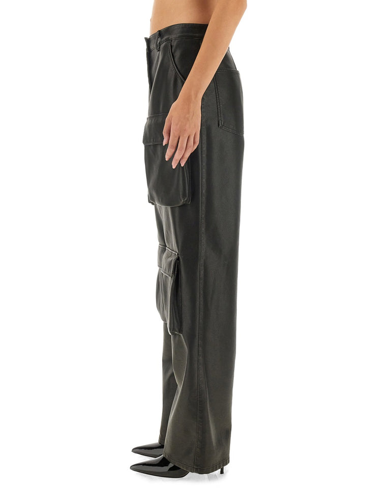 Msgm Pantaloni - Black | 17183b999a5d6201428e2ca6774da2892f051327