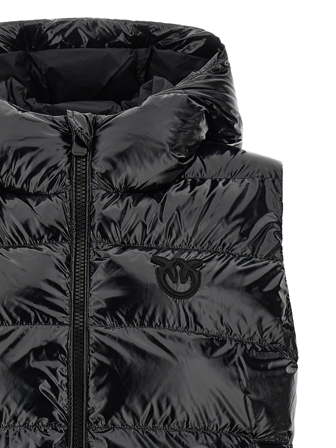 Pinko Graffetta Gilet - Nero | 940914cef88cdcba45744ae622713b474b101b96