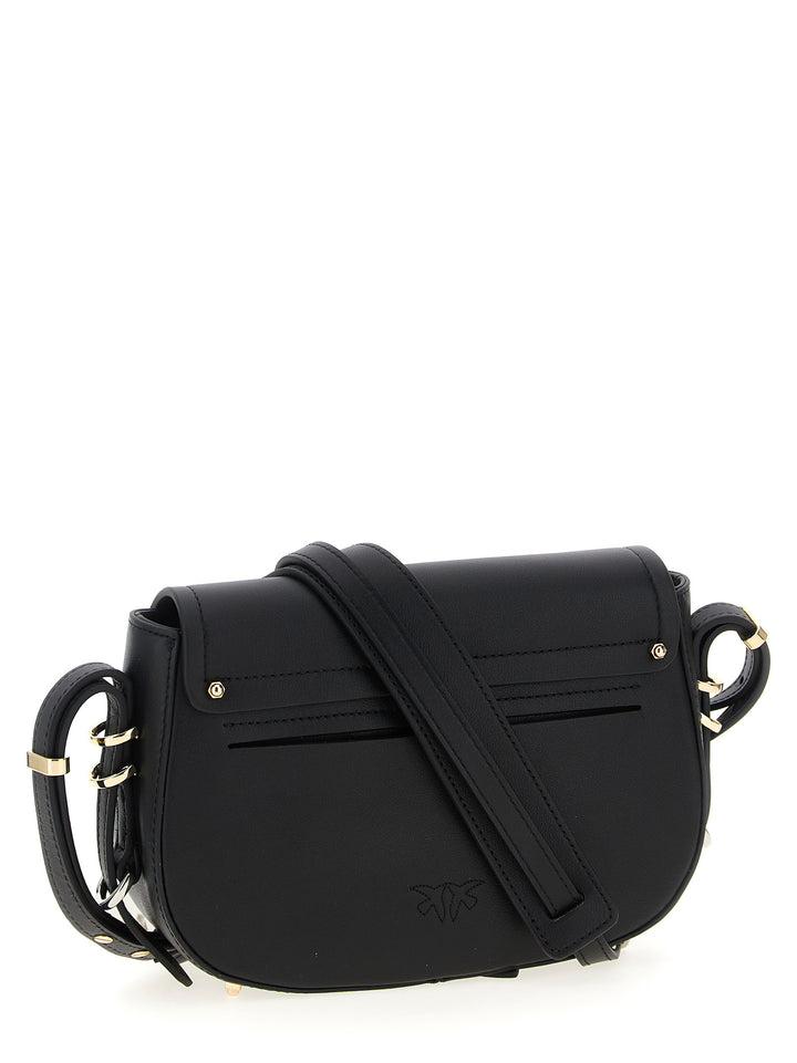 Pinko Saddle Mini Borse a Tracolla - Nero | ede610c921b8eb53e931383d74ab77212a665861