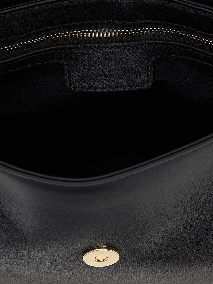 Pinko Saddle Mini Borse a Tracolla - Nero | b59c4266a42b12873fcc0e58df546066f434c723