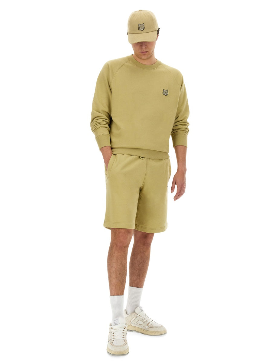 Maison Kitsuné Felpe - Beige | Wanan Luxury