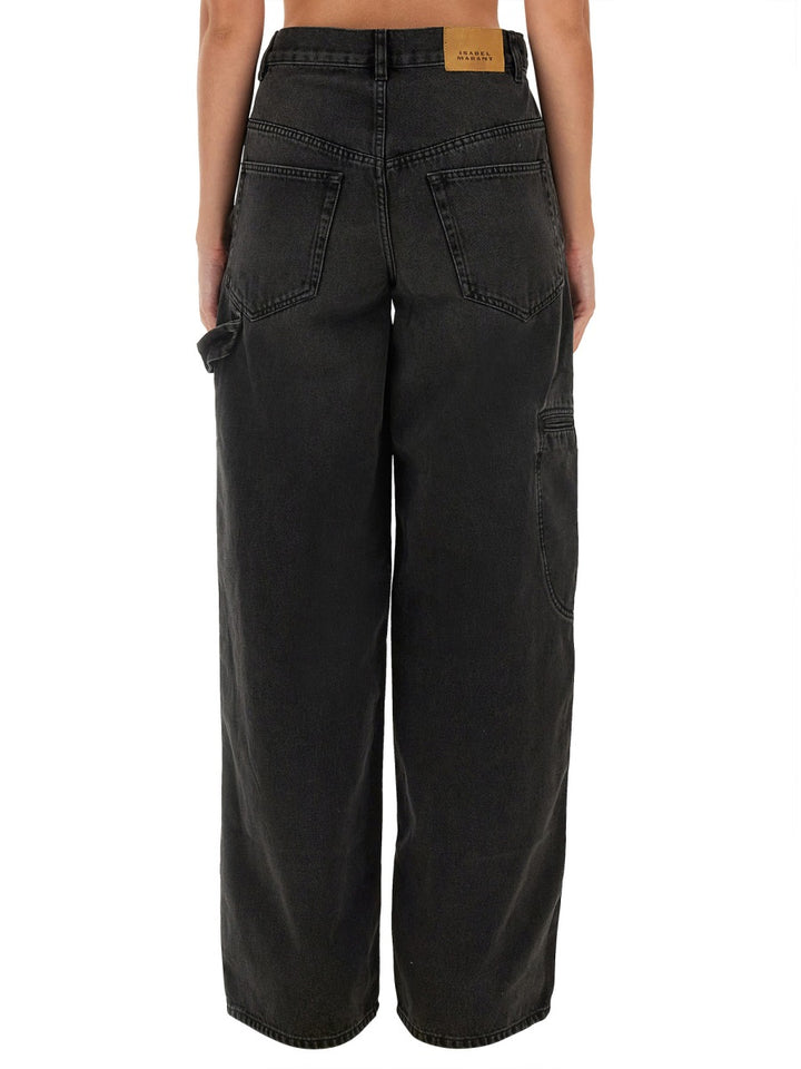 Isabel Marant Etoile Jeans - Nero | Wanan Luxury