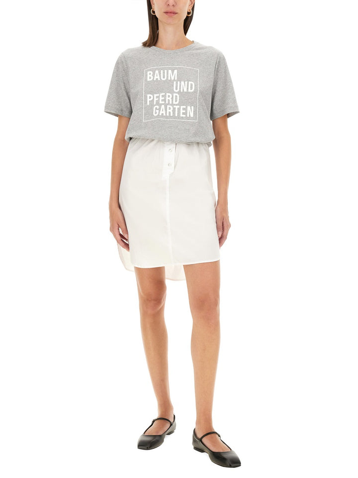 Baum Und Pferdgarten T shirt - Grigio | Wanan Luxury