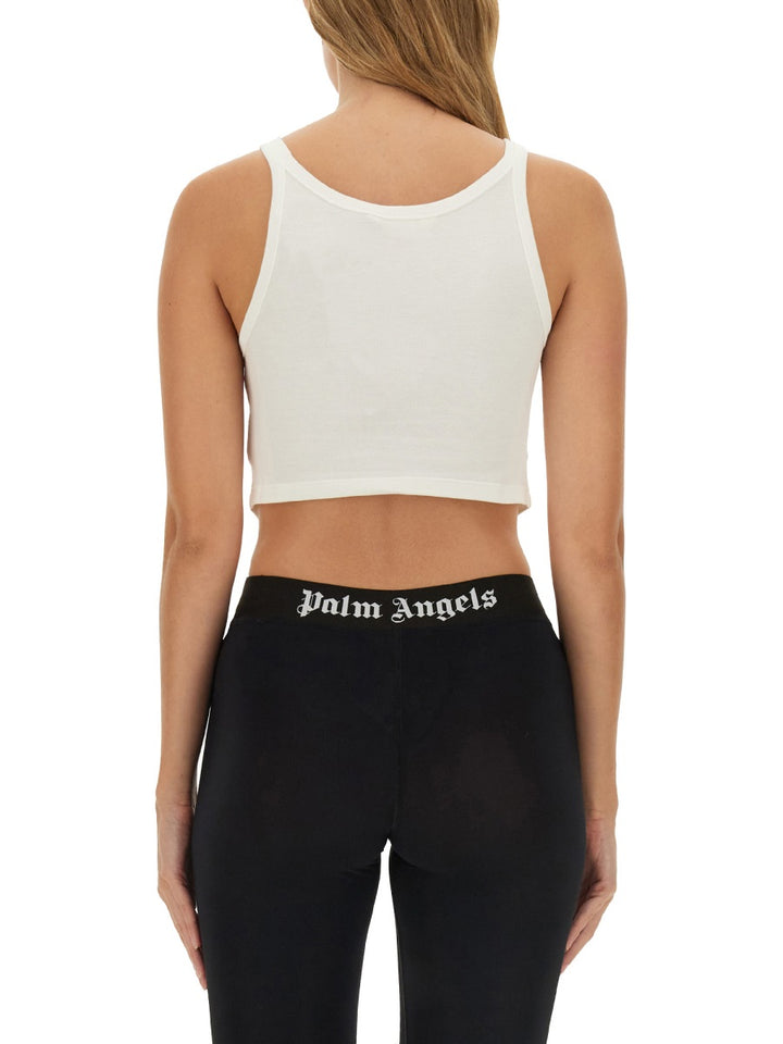 Palm Angels Top - Bianco | Wanan Luxury